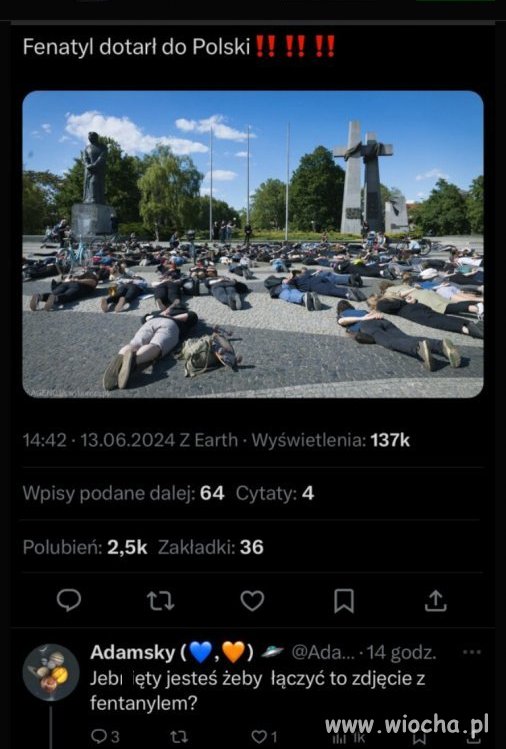 Uwaga na fentanyl 