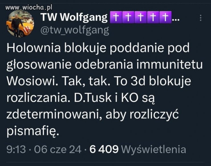 Hołownia znowu pajacuje