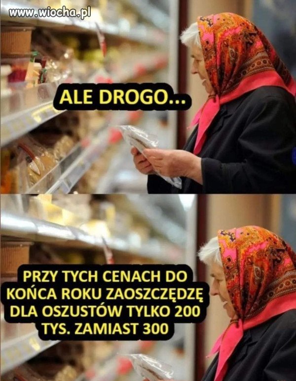 A wnukom dam po 10 zł 