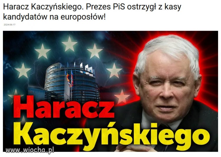 Kaczyński wziął łapówki za miejsca na listach do PE!