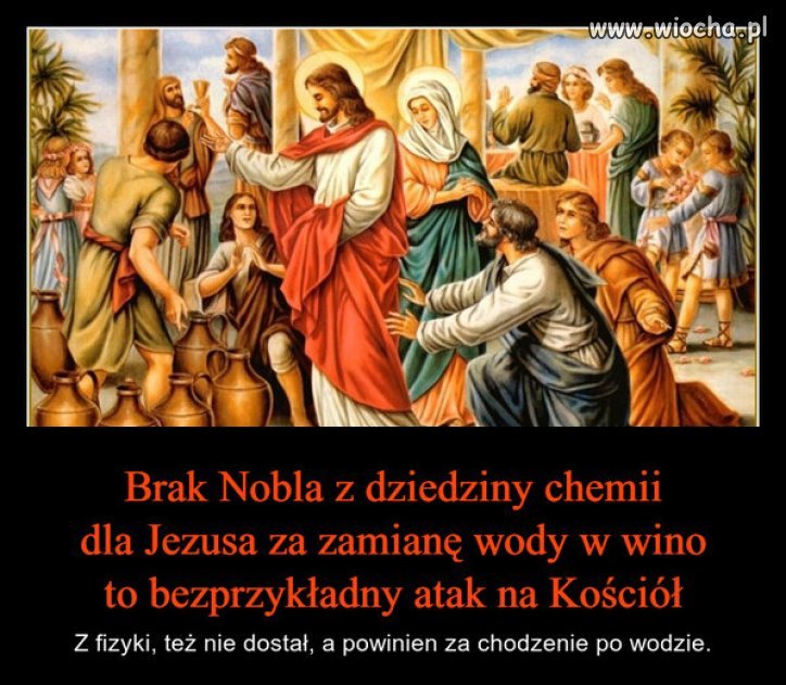 Albo chociaż z medycyny sądowej za wskrzeszenie Łazarza.