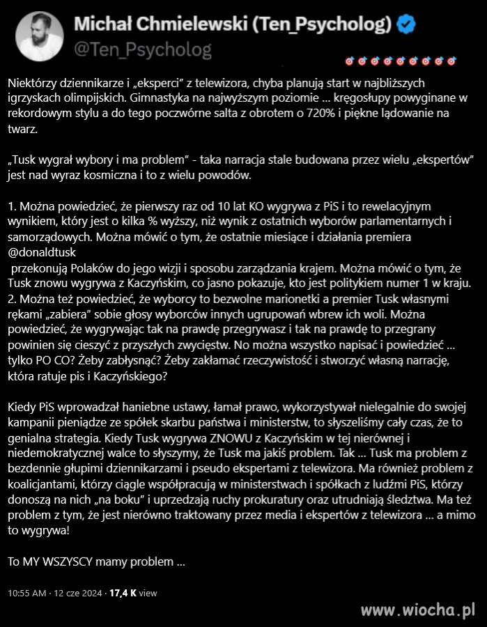 Fajnie, że wygrali, ale teraz muszą pracować, 