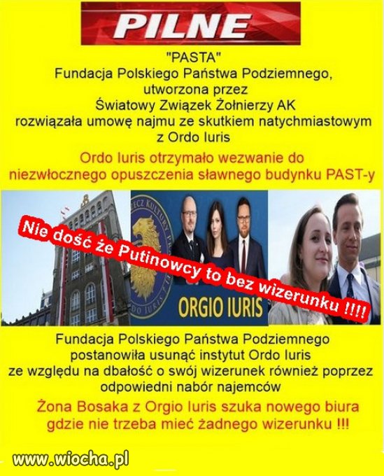 Gdzie oni teraz będą mieli swoje "orgie religijne"
