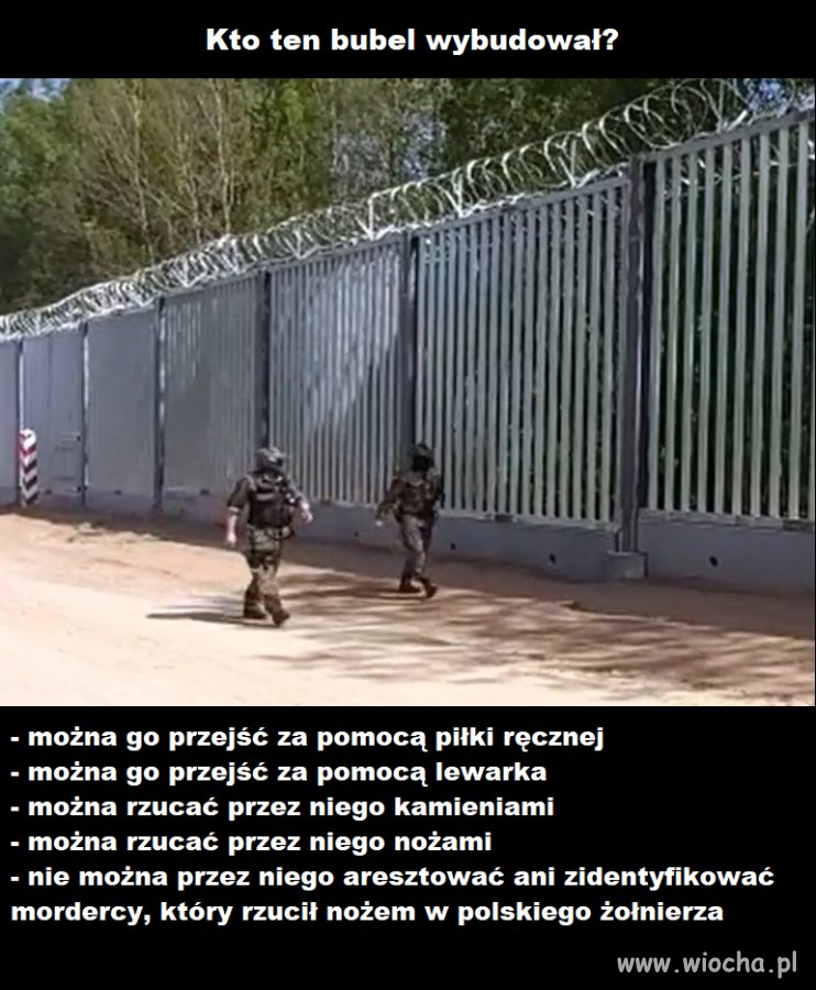 Bubel a nie płot