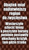 Qrwa qrwie łba nie urwie, a nawet zagłosuje na nią