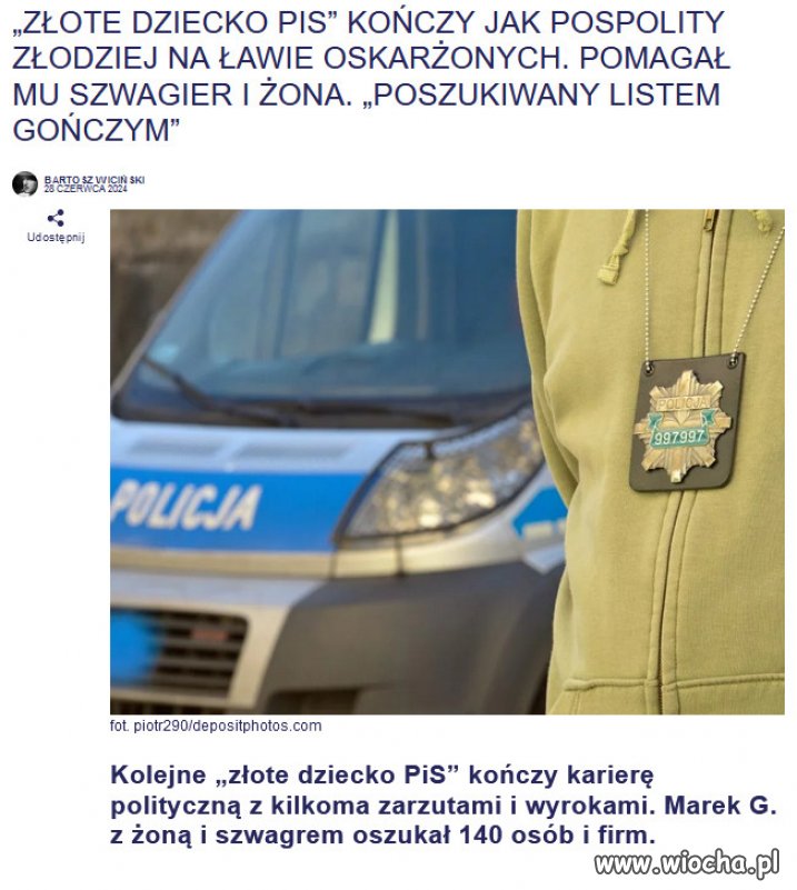 Znacie kogoś uczciwego w Mafii Kaczyńskiego?