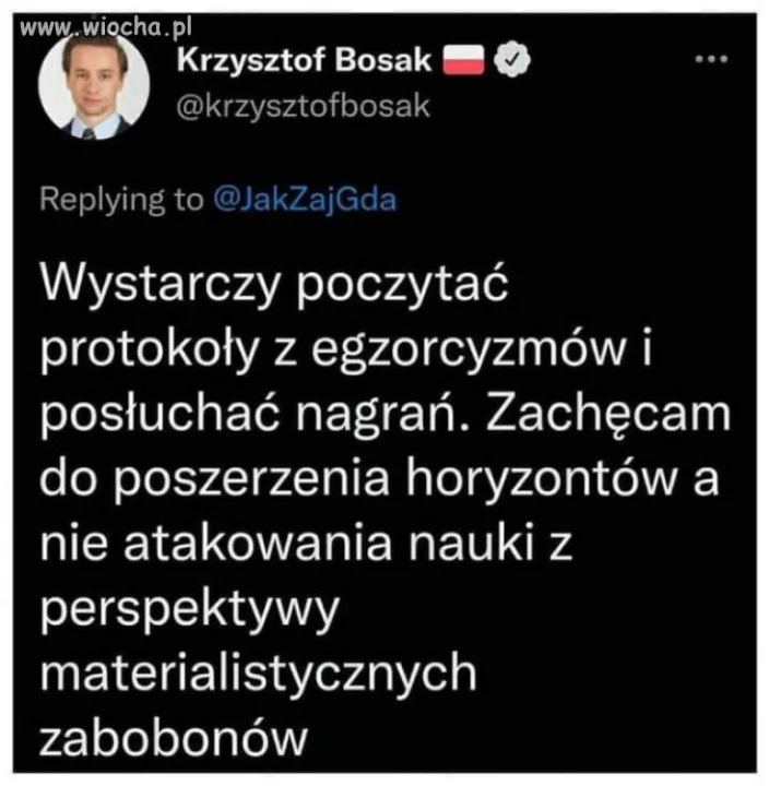 Co wy wiecie o egzorcyzmach…