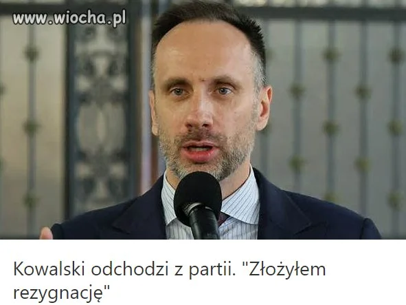 Obraził się bo się dowiedział