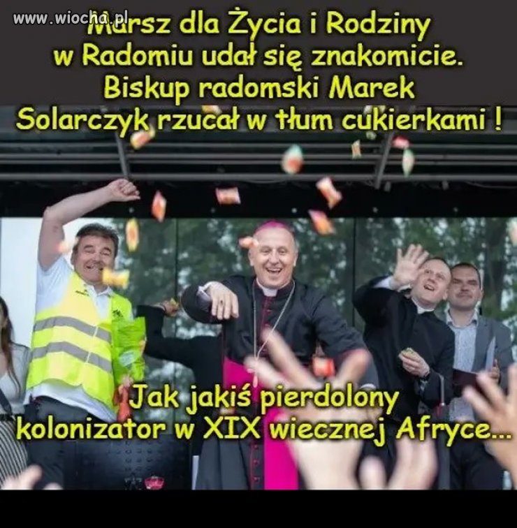 Typowe dla prymitywnej tłuszczy - wystarczy rzucić ochłap i są szczęśliwi, traktuje ich jak gołębie w parku...