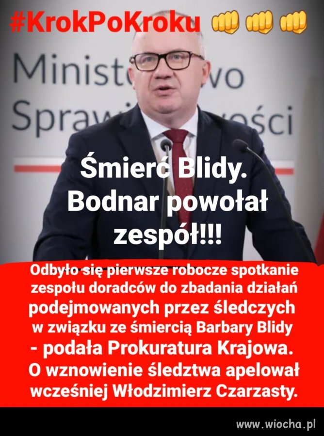 No i bardzo dobrze! O tych dawniejszych zbrodniach