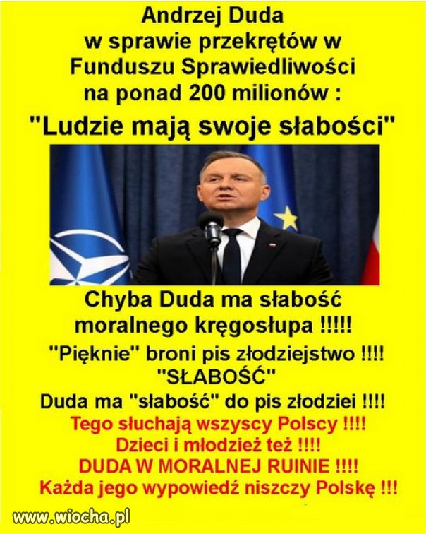 Nawet Duda zaczyna mówić językiem Rydzyka...