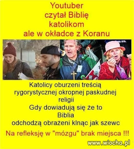I stąd ogólna ciemnota -- czyt. "parafianin"