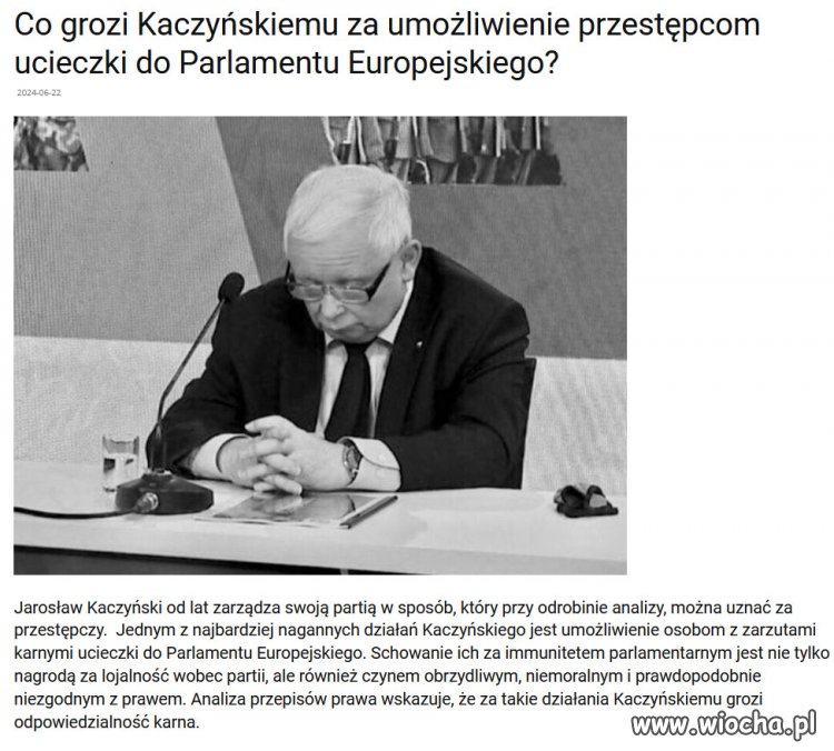 Kaczyński powinien ponieść karę, za takie manipulacje!