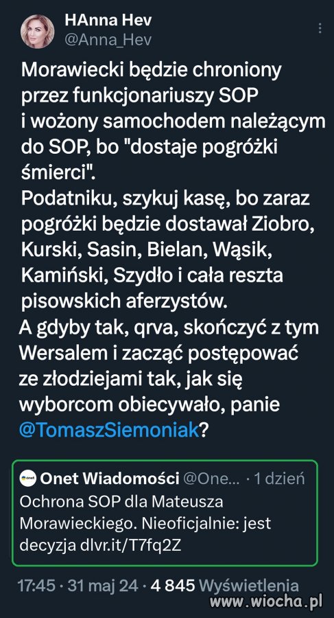 Wszystkich PiSiaków starających się o ochronę ...