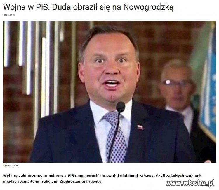 "Zagryziakowie" PiSu niebawem sami sie zagryza...