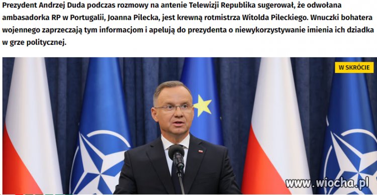 Kłamstwo ma krótkie nogi