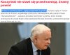 Za granicą czego? swojej posesji? 