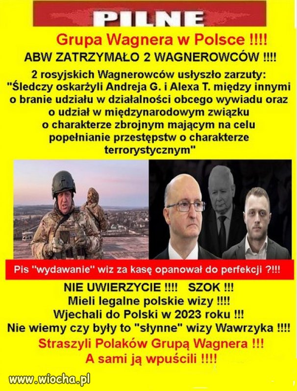 Zasługi PiSu dla bezpieczeństwa Polski! Legalne wizy !!!