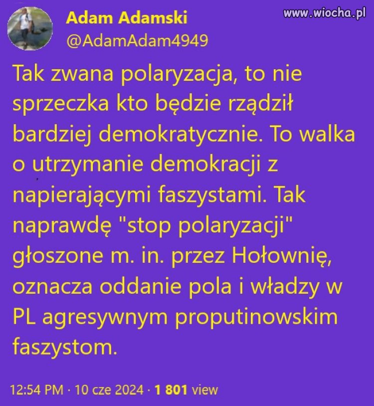 Symetryści są wrogami demokracji, 