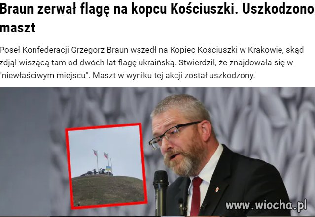 To zapewne jego kampania wyborcza do PE