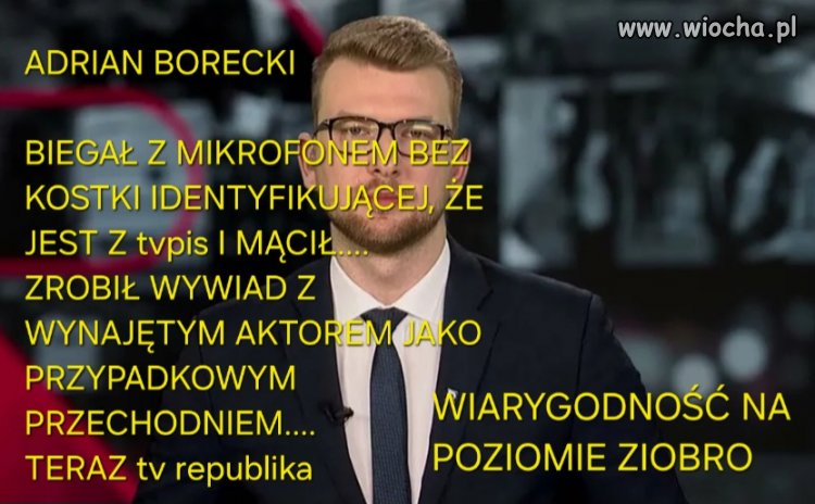 Pośrednio w tvrepublika ma Jarek 
