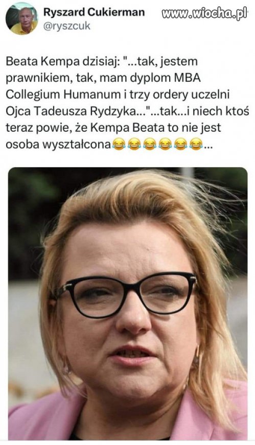 W tej Mafii Kaczyńskiego, same wykształciuchy, drobne cwaniaczki!