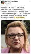 W tej Mafii Kaczyńskiego, same wykształciuchy, drobne cwaniaczki!