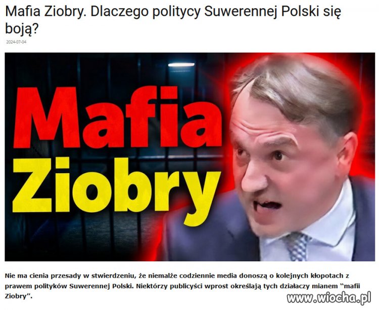 Im bardziej krzyczeli Bóg, honor, ojczyzna tym bardziej kradli...