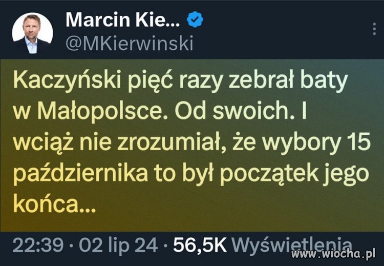 Stary zdemenciały dziad już nie ogarnia ...