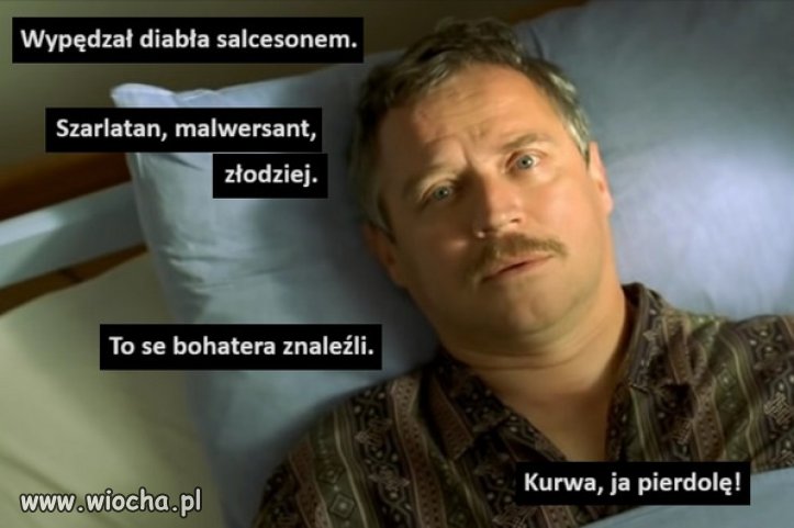 W sumie pasuje do sojuszu PiSu z sektą kościoła...