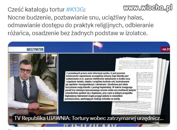 Tak są "torturowani" złodzieje z poprzednich władz
