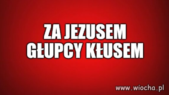 Kaprawym okiem ateisty patrząc ...