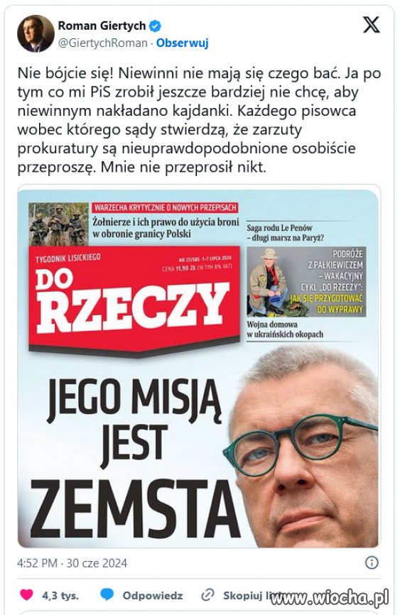Giertych uspokaja całe towarzystwo z "Do Rzeczy", PiSu i SP!