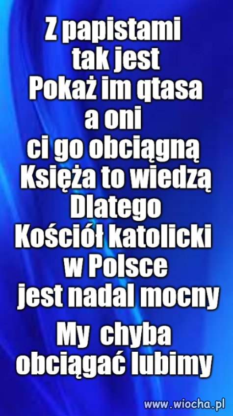 Kaprawym okiem ateisty patrząc ...
