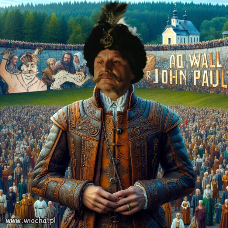 Murem za Janem Pawłem!  