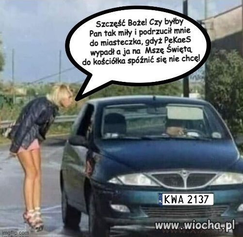 Typowy niedzielny poranek