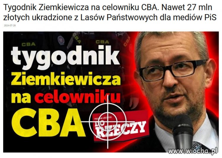 Gdy nie wiadomo, o co chodzi, na pewno chodzi o pieniądze