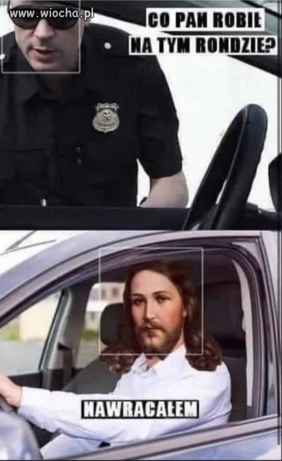 Co pan robił na tym rondzie?