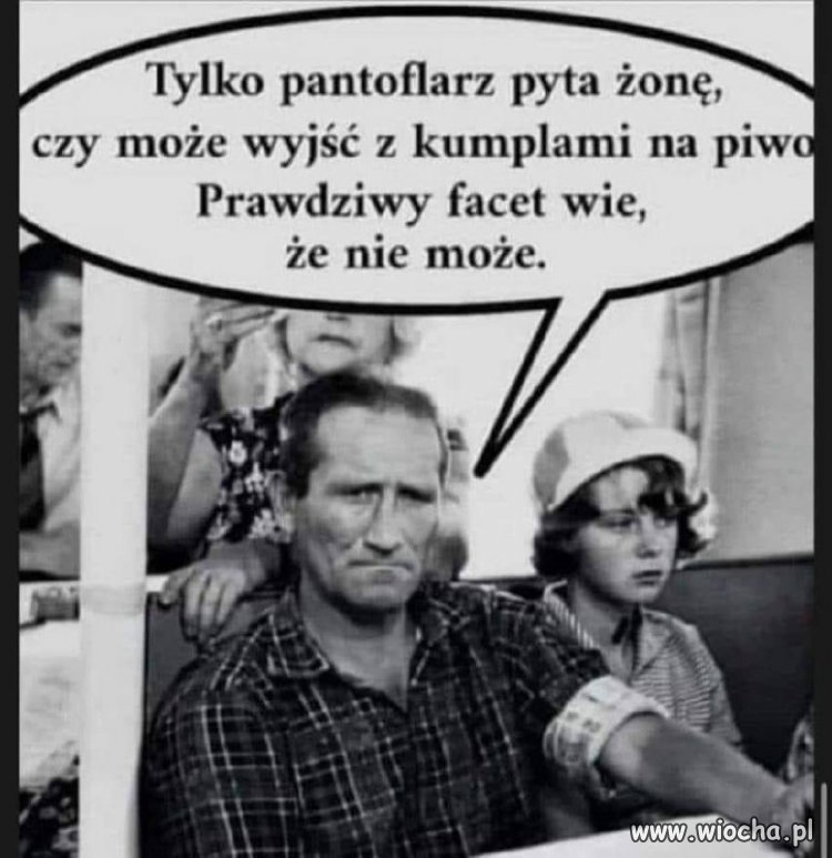 Nie bądź pantoflarzem 