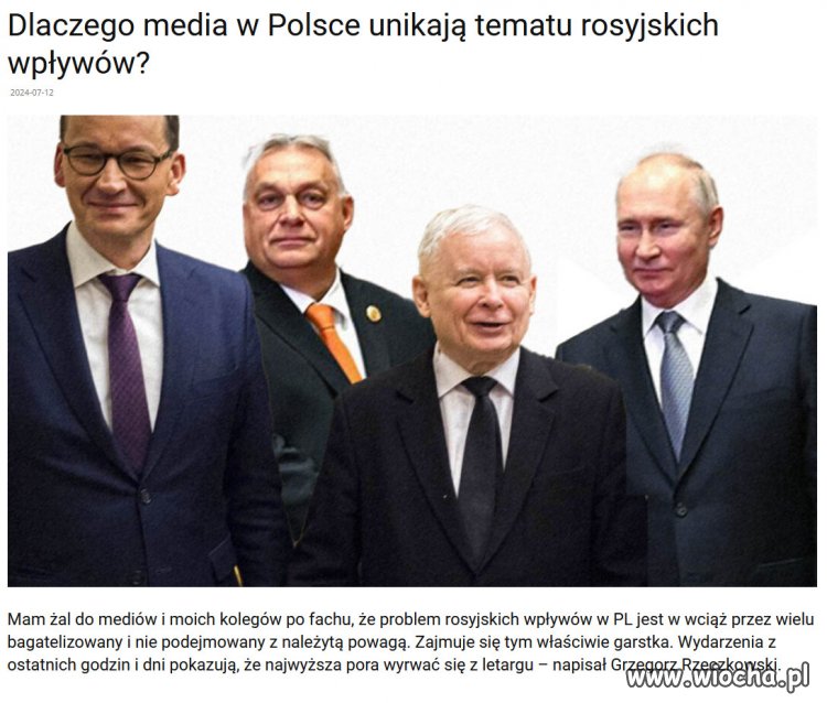 Część z “kolegów po fachu” nieźle żyła z relacji z poprzednią władzą.