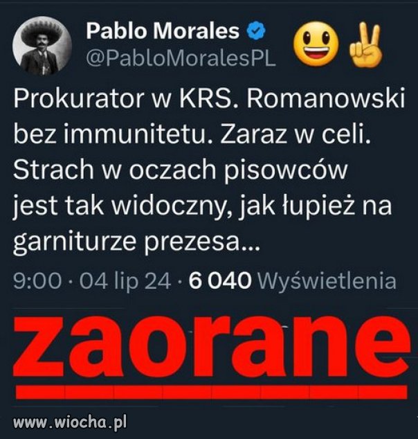 Nagle zamilkły głosy nadziei, że nikt nie będzie siedział...