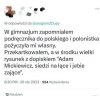 Wspomnienia z gimnazjum.