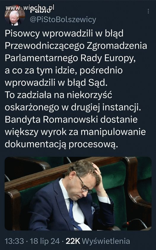 Pożyjemy, zobaczymy. Ale trzymam kciuki.