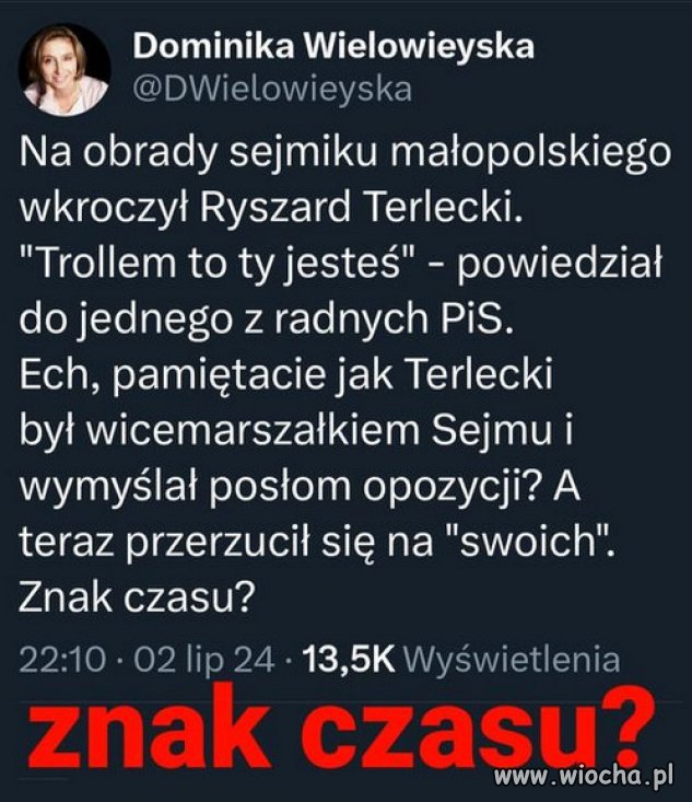 Cyrk PiSu w Sejmiku Małopolskim...