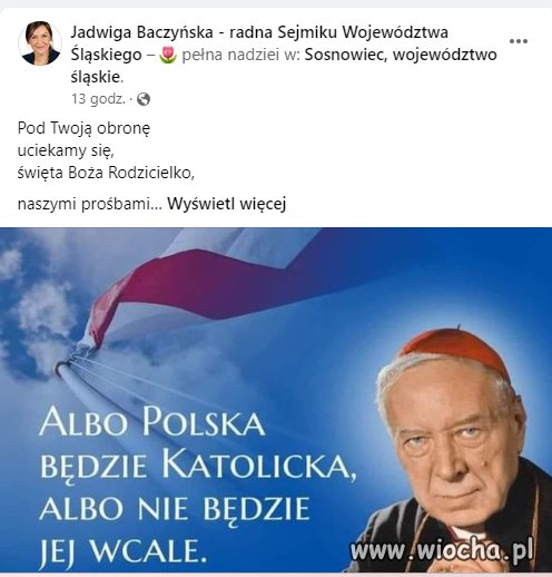 Co jej się marzy? Inkwizycja? 