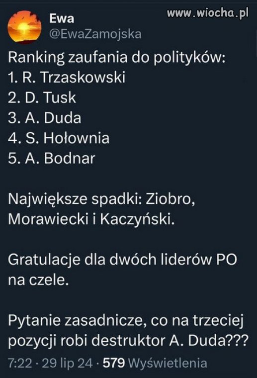 Naprawdę są w kraju ludzie którzy ufają rezydentowi ???
