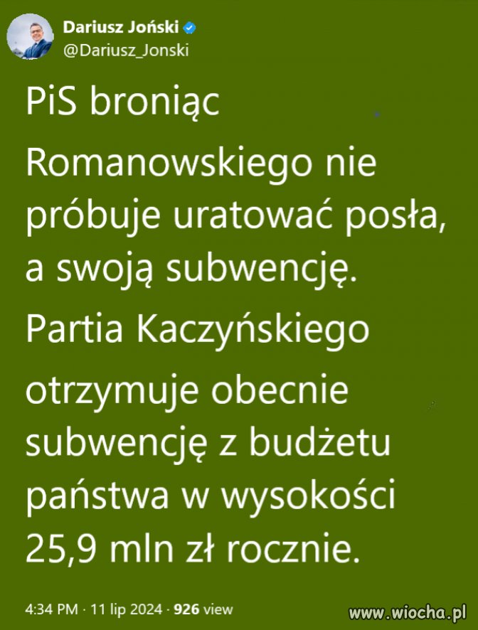 A rozliczenie się przedłuża.