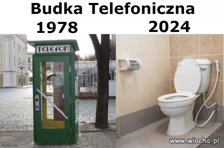 Obecnie, żeby skorzystać z budki telefonicznej