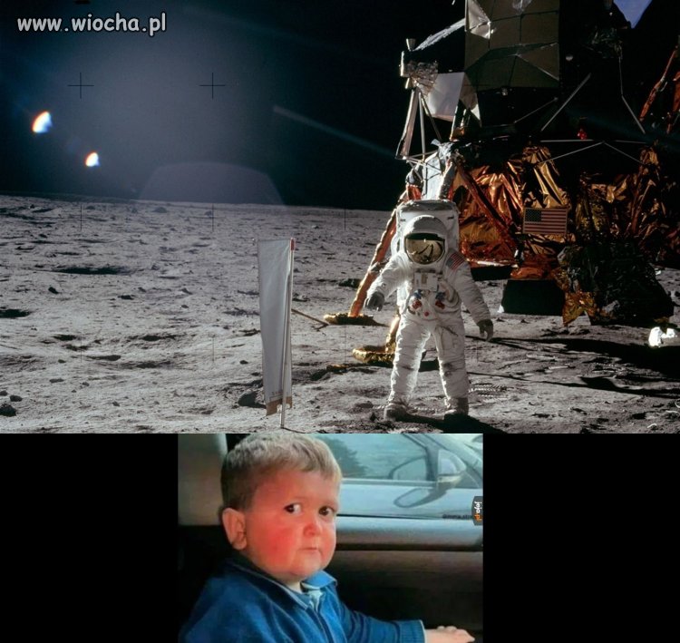 Gdzie krater po lądowaniu?