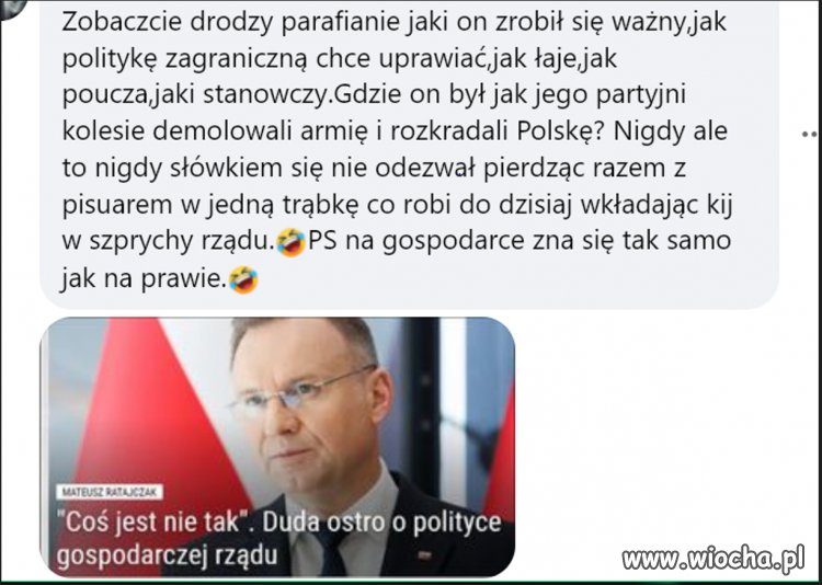Jaki on zrobił się ostry